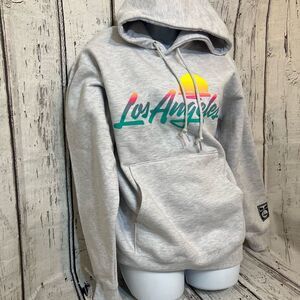 HOUSE X OBEY Los Angeles premium pullover hood ash gray medium street wear